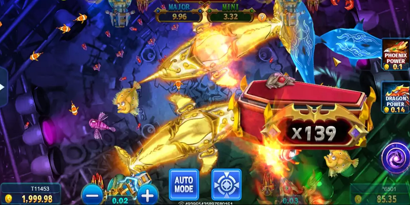 Ocean King Jackpot cung cấp tỷ lệ thưởng cao, giá trị