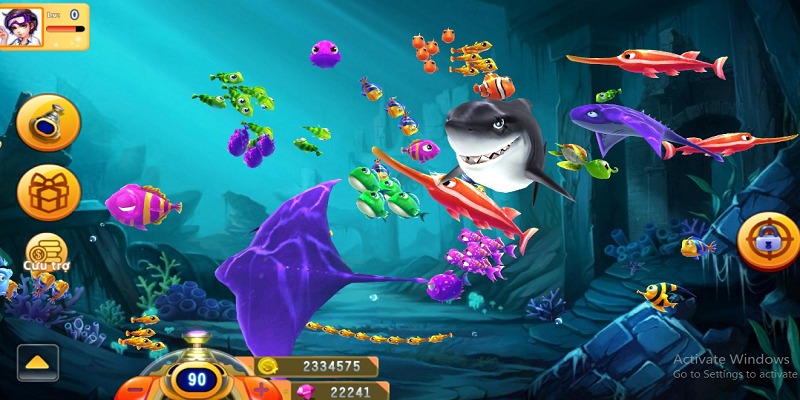 Nhiều tính năng đặc biệt được trang bị trong bắn cá Kui Lee