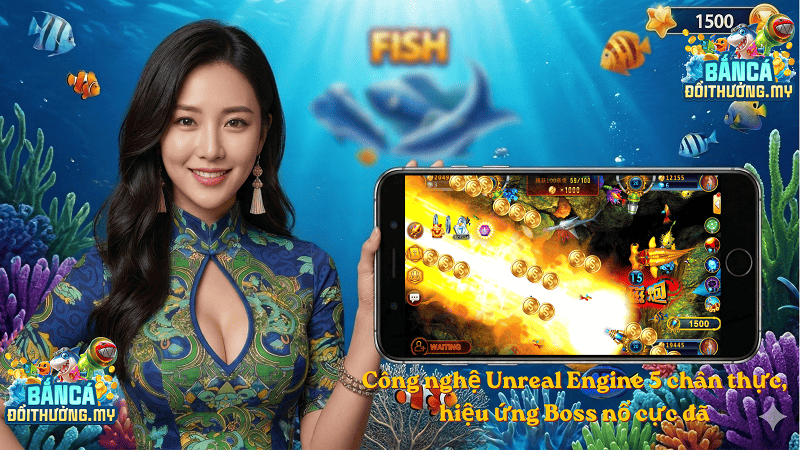 Công nghệ Unreal Engine 5 chân thực, hiệu ứng Boss nổ cực đã