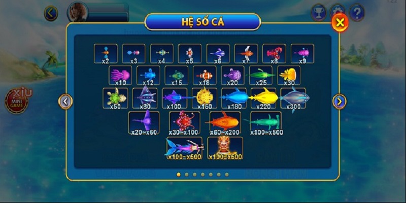 Bắn cá đổi thưởng Go88 sở hữu đồ họa đẹp, nhiệm vụ phong phú