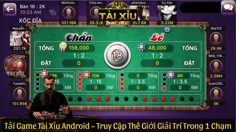 Tải Game Tài Xỉu Android – Truy Cập Thế Giới Giải Trí Chỉ Trong 1 Chạm