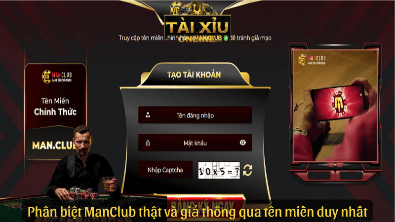 Phân biệt ManClub thật và giả thông qua tên miền duy nhất