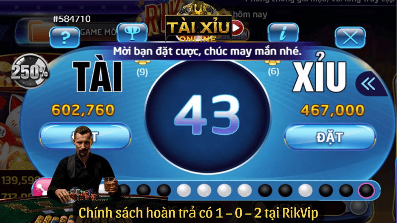 Chính sách hoàn trả có 1 – 0 – 2 tại RikVip