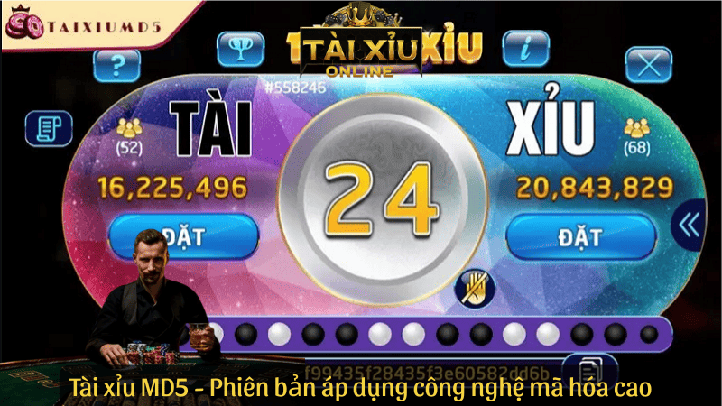 Tài xỉu MD5 - Phiên bản áp dụng công nghệ mã hóa cao