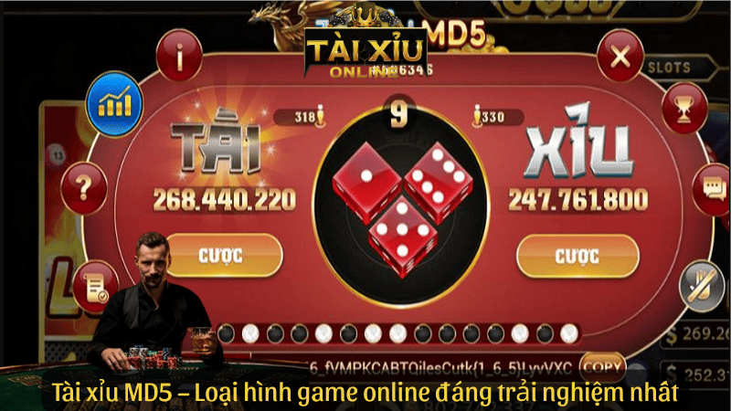 Tài xỉu MD5 – Loại hình game online đáng trải nghiệm nhất