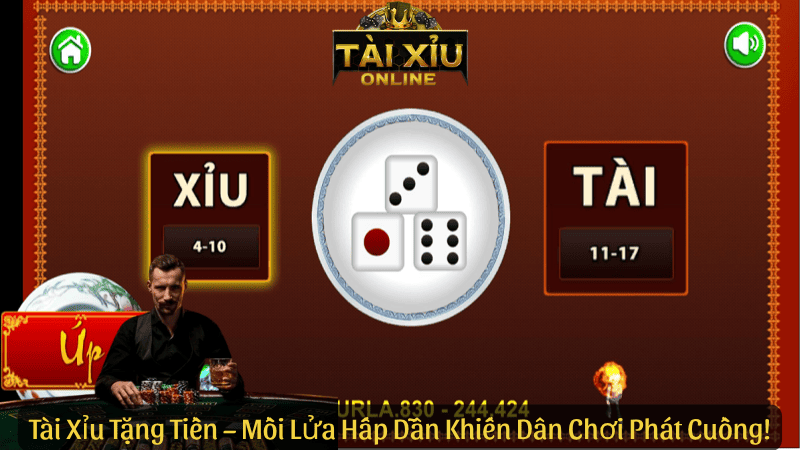 Tài Xỉu Tặng Tiền – Mồi Lửa Hấp Dẫn Khiến Dân Chơi Phát Cuồng!