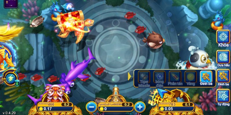 Trò chơi bắn cá Win79 cung cấp nhiều tính năng đặc biệt